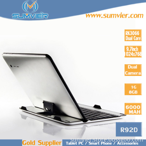 9.7 Inch 1024*768 Android Tablet PC with Dual Core 1.6GHz